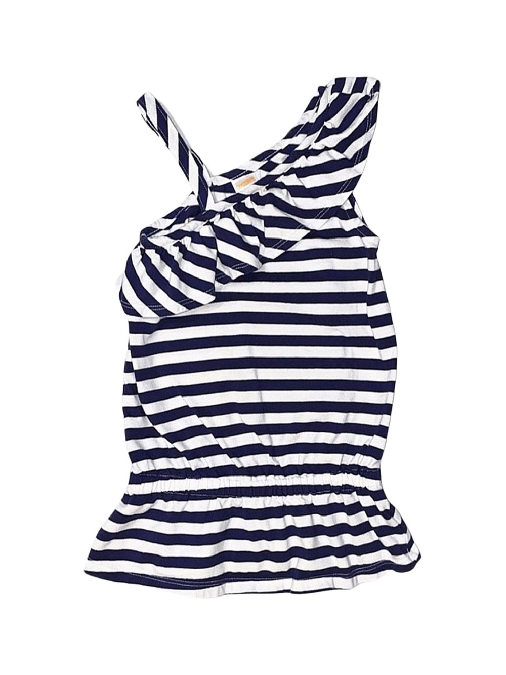 GYMBOREE Girl's Striped Tank Top Size 7 Blue And White Striped